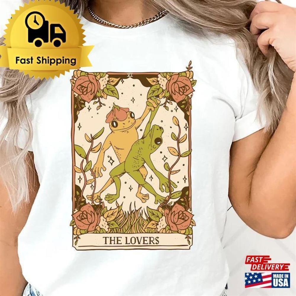 Frog Toad The Lovers Tarot Card T-Shirt Shirt